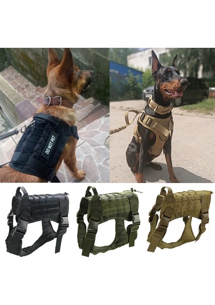 Khkai Stili L Beden Taktik Köpek Koşum Askeri K9 Hizmet Köpek Giysileri Yelek Koşum Büyük Köpekler Aksesuarları Orta Köpekler Için Taktik Hizmet Köpek Yelek (Yurt Dışından) fiyatları