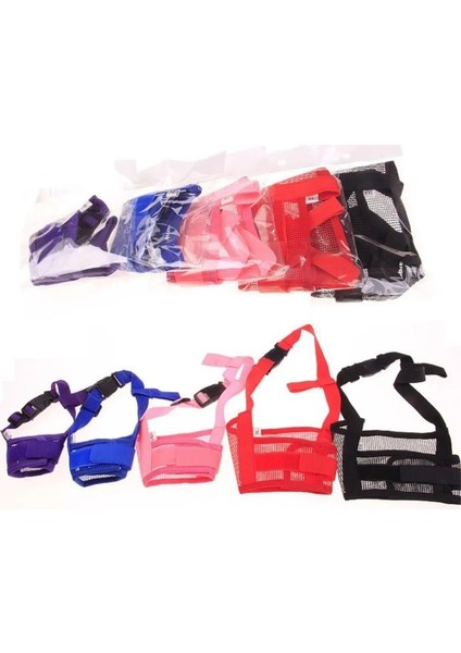 Kırmızı Stil Xxl Küçük Büyük Köpekler Için Anti Havlayan Köpek Namlu Ayarlanabilir Örgü Nefes Köpekler Için Pet Ağız Ağızlıkları Naylon Sapanlar Köpek Aksesuarları (Yurt Dışından) modelleri