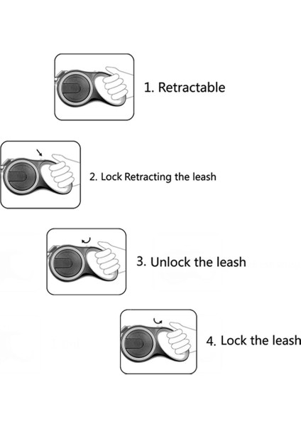 Mavi Stil 5m - 20KG 8m Dayanıklı Naylon Köpek Tasma Uzun Pet Geri Çekilebilir Kurşun Otomatik Büyük Köpekler Için Tasma Uzanan Büyük Köpek Yürüyüş Koşu Kabloları Halat (Yurt Dışından) indirimleri