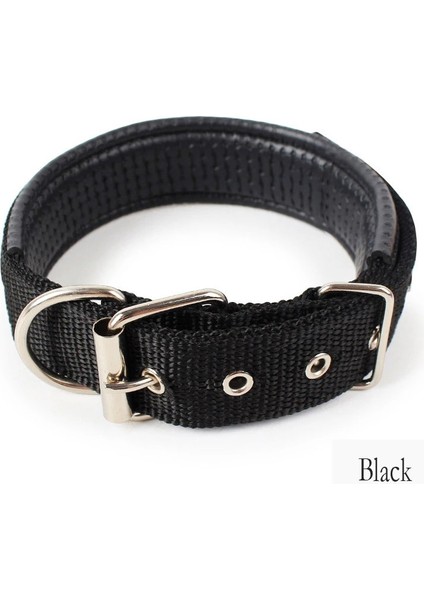 Siyah Stil 28-35CM Pet Yaka Köpek Kedi Yaka Ayarlanabilir Yumuşak Naylon Kolye Küçük Orta Büyük Köpekler Kediler Için Dayanıklı Kişiselleştirilmiş Köpek Yaka (Yurt Dışından)