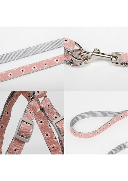 No.1 Tarzı S Beden Ayarlanabilir Köpek Kedi Koşum Tasma Yelek Tasma Köpek Küçük Köpek Tasması Çok Boyutlu Tasma Köpek Kedi Açık Hava Etkinlikleri (Yurt Dışından)