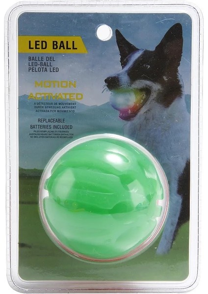 Yeşil Stil M Beden Aydınlık Pet Köpek Isırığı Topu Oyuncakları Renkli Dönüşüm Köpek Topları LED Gece Parlayan Köpek Yavrusu Oyuncakları Köpek Çiğneme Topu Мяч Для Собак (Yurt Dışından)