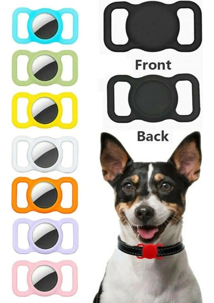 K Tarzı Apple Airtag Köpek Tasması Için Kedi Pet Silikon Koruyucu Kılıf Apple Airtags ile Uyumlu Pet Köpek Kedi Tasması (Yurt Dışından) fırsatları
