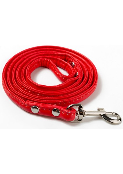 Mor Tarzı 120X1.0CM Köpek Tasmaları Kurşun Moda Pu Deri Halat Tasma Küçük Köpekler Için Kedi Yaka Tasma Açık Yürüyüş Için (Yurt Dışından)