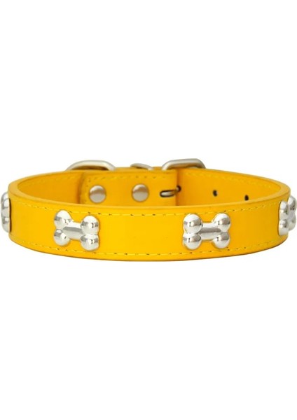 Altın Tarzı Xs Beden Pet Köpek Tasması Kemik Deri Dayanıklı Evcil Hayvan Malzemeleri Aksesuarları Boyun Askısı Tasma Köpek Yavrusu Için Küçük Büyük Köpekler Için Pug Tasmaları (Yurt Dışından)