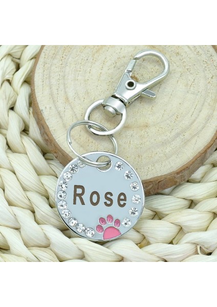 No.17 Stili Bedensiz Özel Köpek Künyesi Oyulmuş Pet Köpek Tasması Aksesuarları Kişiselleştirilmiş Kedi Yavrusu Kımlık Etiketi Paslanmaz Çelik Pençe Adı Etiketleri Kolye Anti-Kayıp (Yurt Dışından) indirimleri