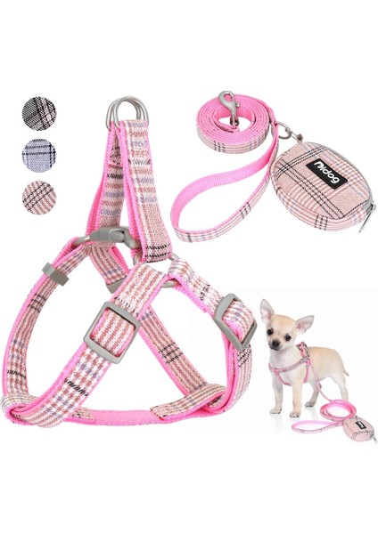 Mavi Stil M Beden Sevimli Köpek Koşum Ayarlanabilir Naylon Pet Köpek Chihuahua Koşum Yelek Köpek Tasma Seti Pembe Küçük Orta Köpekler Için Kediler Pet Ürünleri (Yurt Dışından) fiyatları