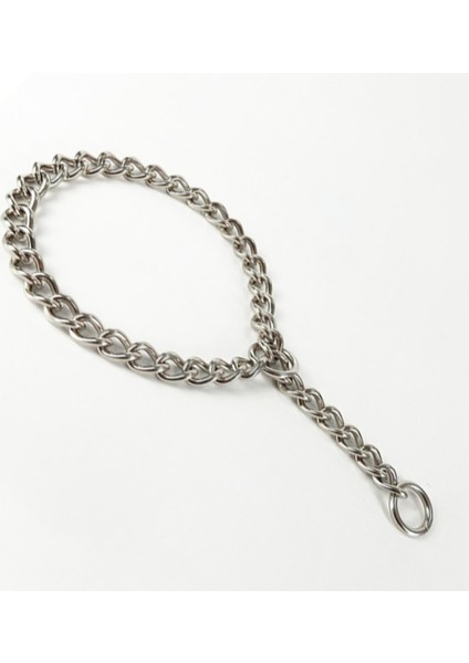 Gümüş Tarzı 5.0mm x 70CM Metal Paslanmaz Zincir Köpek Tasması Gümüş Küba Bağlantı Köpek Kayma Zinciri Boğucu Yaka Çelik Pet Için Güçlü Kayma Köpek Tasmaları (Yurt Dışından) indirimleri