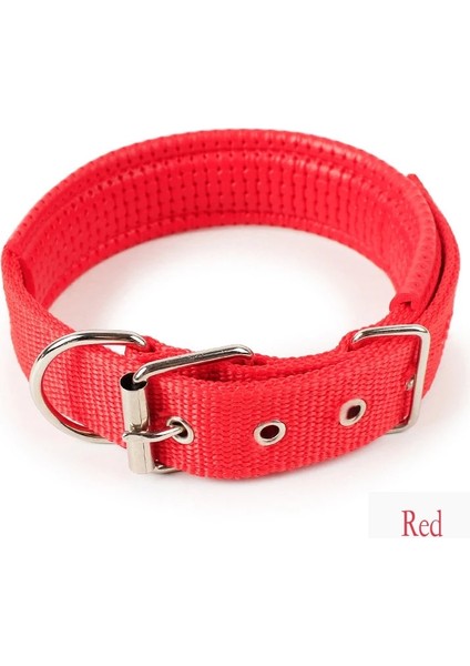Kırmızı Stil 32-39CM Pet Yaka Köpek Kedi Yaka Ayarlanabilir Yumuşak Naylon Kolye Küçük Orta Büyük Köpekler Kediler Için Dayanıklı Kişiselleştirilmiş Köpek Yaka (Yurt Dışından)