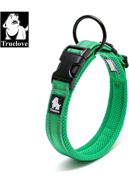 Çimen Yeşili Tarzı S 35-40CM Boyun Truelove Ayarlanabilir Köpek Tasması Naylon Örgü Yastıklı Pet Yaka Köpek Eğitimi Için Yansıtıcı Açık Rahat Köpek Kolye Pet Için (Yurt Dışından) fiyatları