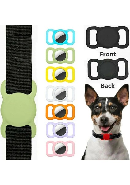 L Tarzı Apple Airtag Köpek Tasması Için Kedi Pet Silikon Koruyucu Kılıf Apple Airtags ile Uyumlu Pet Köpek Kedi Tasması (Yurt Dışından) fiyatları