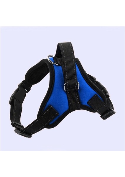 No.4 Tarzı 2,5 cm x 120 cm Dayanıklı Naylon Köpek Koşum Yansıtıcı Ayarlanabilir Büyük Köpek Koşum Pet Köpek Küçük Orta Büyük Köpekler Için Yürüyüş Koşum Yelek Yaka (Yurt Dışından)