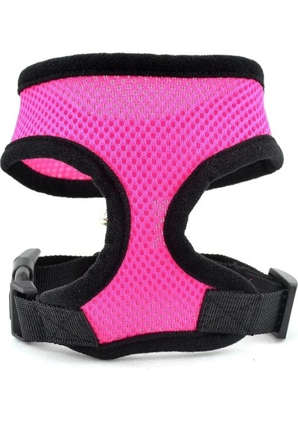 Siyah Gül Kırmızı Stili M Beden Köpek Koşum Yelek Ayarlanabilir Yumuşak Nefes Köpek Koşum Naylon Örgü Yelek Koşum Köpekler Için Yavru Yaka Kedi Pet Köpek Göğüs Kemeri (Yurt Dışından)