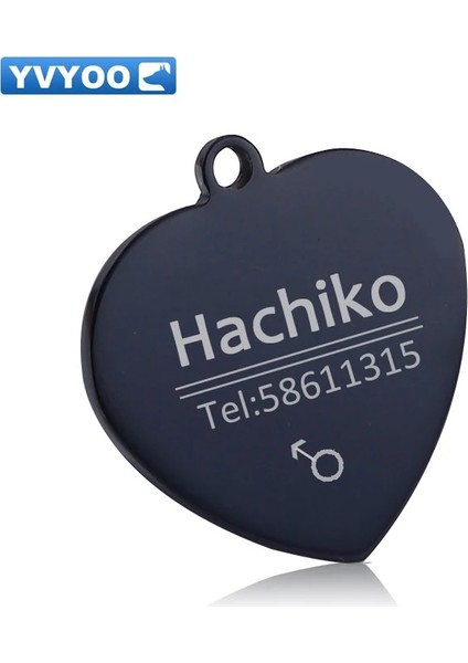 No.4 Tarzı S Beden Yvyoo Köpek Kedi Etiketi Köpek Tasması Paslanmaz Çelik Ücretsiz Gravür Pet Köpek Kedi Tasması Aksesuarları Kımlık Etiketi Adı Telefon Bb (Yurt Dışından) modelleri