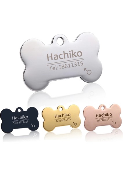 No.4 Tarzı S Beden Yvyoo Köpek Kedi Etiketi Köpek Tasması Paslanmaz Çelik Ücretsiz Gravür Pet Köpek Kedi Tasması Aksesuarları Kımlık Etiketi Adı Telefon Bb (Yurt Dışından) indirimleri