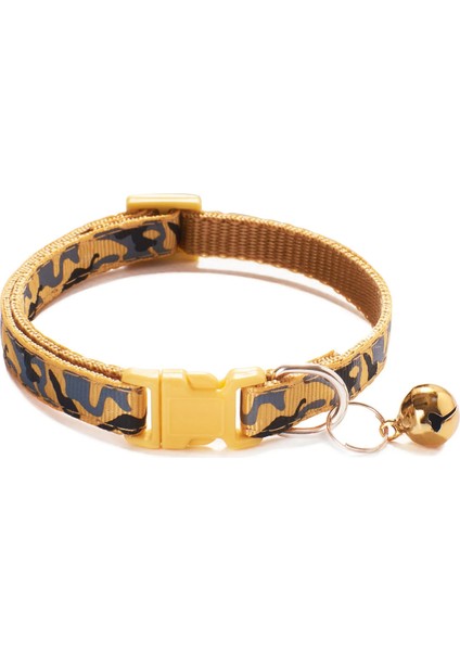 No.3 Tarzı 20 - 32 cm Uzunluğunda 1 Adet Pet Yaka Kamuflaj Desen Çan ile Ayarlanabilir Pet Köpek Tasması Polyester Pet Malzemeleri cm Uzun Sevimli Köpek Aksesuarları (Yurt Dışından)