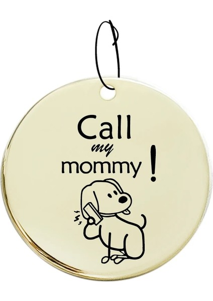 Pirinç Tarzı Orta 29 mm 003 Köpekler Kediler Kimlik Etiketleri Kişiselleştirilmiş Isimli Özel Pet Yaka Telefon Numarası Adres Gravür Komik Desen Annemi Ara (Yurt Dışından) modelleri