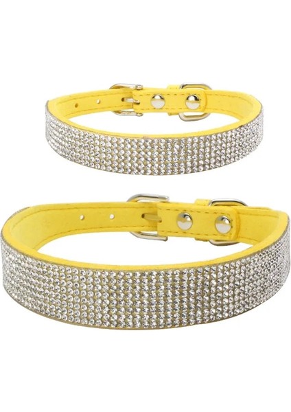 A6 Stili Xs 30X1 5cm Küçük Orta Köpekler Catuahua Pug Yorkshire Için Bling Rhinestone Köpek Kedi Yaka Ayarlanabilir Deri Ilmek Yavru Kedi Yaka (Yurt Dışından)