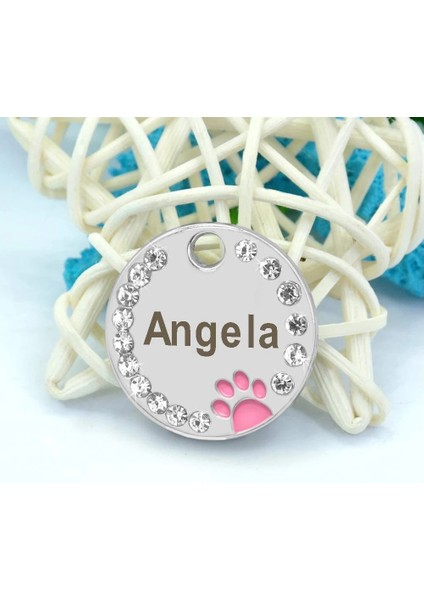 Mor Tarzı Köpek Künyesi Kişiselleştirilmiş Pet Köpek Kedi Kımlığı Etiketi Kazınmış Özel Köpek Tasması Aksesuarları Köpekler Kediler Için Özelleştirilmiş Adres Adı Etiketi (Yurt Dışından) modelleri