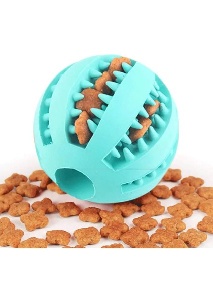 Longbangdian Shop Sarı Stil 6cm Şeyler Küçük Köpek Yavrusu Için Köpek Oyuncakları Büyük Köpekler Evcil Hayvan Oyuncak Isırmaya Dayanıklı Kauçuk Gıda Damlayan Top Nane Aroması Diş Temizleme Diş Kaşıyıcı (Yurt Dışından)