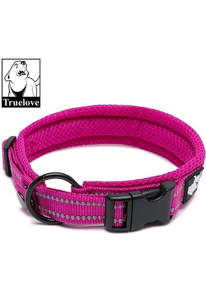 Fuşya Tarzı Xxs Truelove Yumuşak Yastıklı Örgü Köpek Tasması 3m Yansıtıcı Naylon Yürüyüş Eğitim Köpek Talepleri Stok Koşu Köpek Pet Yaka 11 Renk (Yurt Dışından) fırsatları