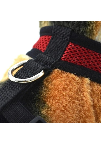 Siyah Açık Yeşil Stil L Beden Naylon Köpek Koşum Tasması Nefes Alabilir Örgü Köpek Koşum Yelek Yansıtıcı Bant Chihuahua Için Ayarlanabilir Köpek Tasma Naylon Yelek (Yurt Dışından)