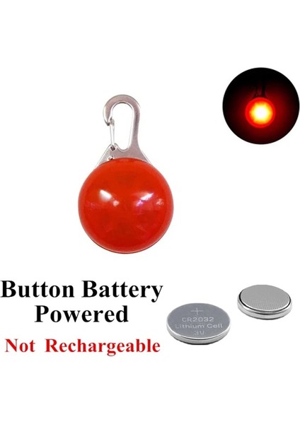 Kırmızı Pil Stili S Beden USB Şarj Edilebilir Pet Köpek LED Parlayan Kolye LED Flaş Işıkları Pet Yolları Aksesuarlar Karanlıkta Parlıyor Parlak Kolye Köpek Tasması (Yurt Dışından)