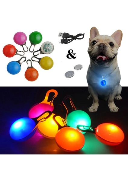 Kırmızı Pil Stili S Beden USB Şarj Edilebilir Pet Köpek LED Parlayan Kolye LED Flaş Işıkları Pet Yolları Aksesuarlar Karanlıkta Parlıyor Parlak Kolye Köpek Tasması (Yurt Dışından) fiyatları
