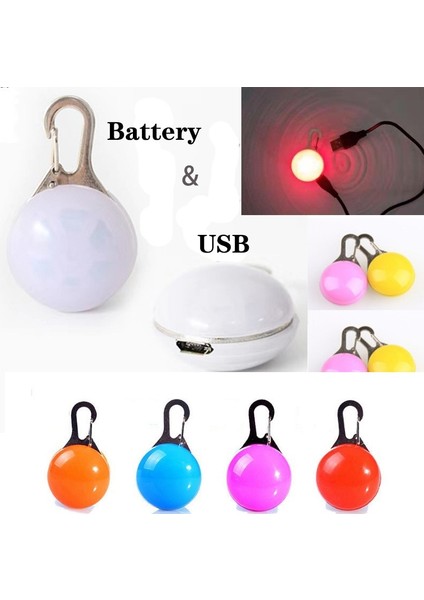 Kırmızı Pil Stili S Beden USB Şarj Edilebilir Pet Köpek LED Parlayan Kolye LED Flaş Işıkları Pet Yolları Aksesuarlar Karanlıkta Parlıyor Parlak Kolye Köpek Tasması (Yurt Dışından) indirimleri