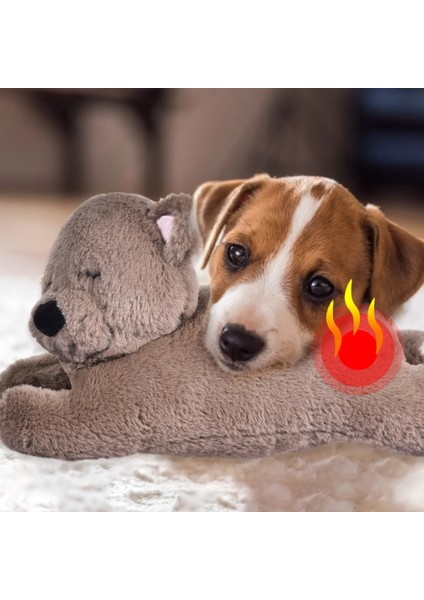 H Kalp Atışı ve Isı Stili Son Köpek Oyuncak Peluş Oyuncak Rahat Davranış Eğitim Yardımı Oyuncak Kalp Yendi Köpekler Kediler Için Yatıştırıcı Isıtma Peluş Bebek Uyku (Yurt Dışından) fırsatları