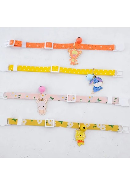 No.6 Tarzı 18-32 Yeni Clam Köpek Jingle Kedi Yaka Ayarlanabilir Renkli Bells Yavru Köpek Kolye Sevimli Moda Anime Pet Yaka (Yurt Dışından) fırsatları