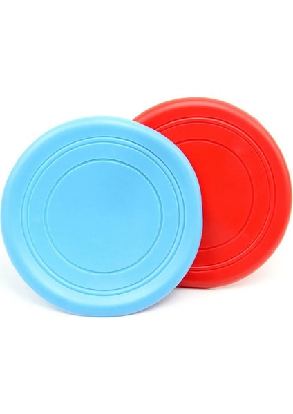 Turuncu Tarzı 17.5cm Yumuşak Köpek Uçan Disk Dayanıklı Çiğneme Kauçuk Pet Köpek Eğitimi Uçan Daire 7 Renk Köpek Etkileşimli Oyuncaklar (Yurt Dışından) modelleri