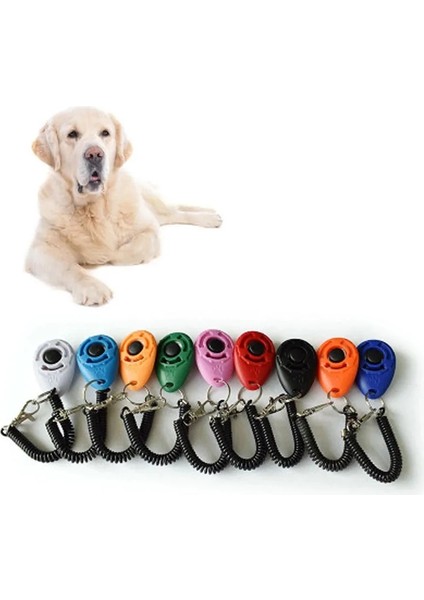 No.1 Tarzı Pet Kedi Köpek Eğitim Clicker Plastik Yeni Köpekler Tıklayın Eğitmen Yardımı Çok Ayarlanabilir Bilek Kayışı Ses Anahtarlık Köpek Supplieece (Yurt Dışından) modelleri