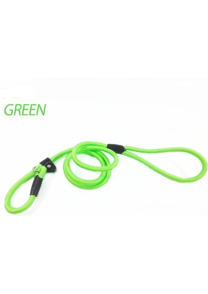 B8-007 Stili M 0.8cm 140CM Köpek Eğitim Tasma Kayma Pet Köpek Naylon Halat Kurşun Askı S M L Xl Için Ayarlanabilir Çekiş Yaka (Yurt Dışından)