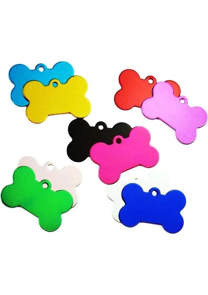 Gül Tarzı 40X26X1MM Bone Çift Taraflı Kişiselleştirilmiş Köpek Kimlik Etiketleri Özelleştirilmiş Kedi Köpek Adı Telefon Numarası Evcil Hayvan Kimlik Etiketleri Köpek Kedi Adı Telefon (Yurt Dışından) fırsatları