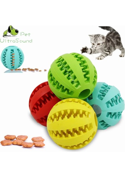 Yeşil Stil L Beden Ultrasound Pet Köpek Oyuncak Lastik Top Oyuncak Eğlence Açık Yeşil Abs Pet Oyuncaklar Top Köpek Çiğneme Oyuncakları Diş Temizleme Topları Gıda 7cmcm (Yurt Dışından)