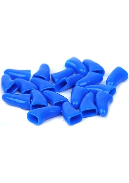 Mavi Stil Xl 10-15KG Oft Pet Tırnak Kapakları Köpekler ve Kediler Paws Tımar Tırnak Pençeleri Kapaklar 1 Çeşit Yapıştırıcı Tutkal Kapakları Evcil Hayvan Malzemeleri (Yurt Dışından)