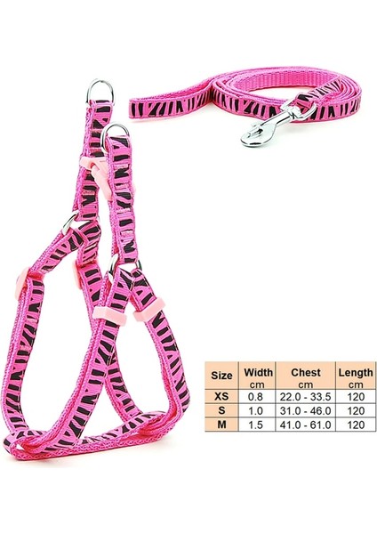 Pembe Yıldız Stili Xs Beden Ilkbahar Yaz Sevimli Pet Köpek Tasma Moda Yavru Chihuahua Bulldog Baskı Koşum Küçük Köpek Koşum ve Tasma Seti Kedi Yürüyüş (Yurt Dışından) modelleri