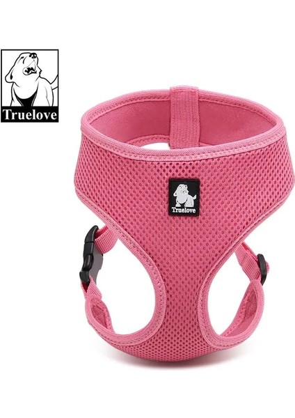 Pembe Stil M Beden Truelove Yavru Kedi Pet Köpek Koşum Nefes Örgü Naylon Köpek Koşum Askı Yumuşak Yürüyüş Yelek Yaka Küçük Orta Köpek Için 8 Renk (Yurt Dışından)