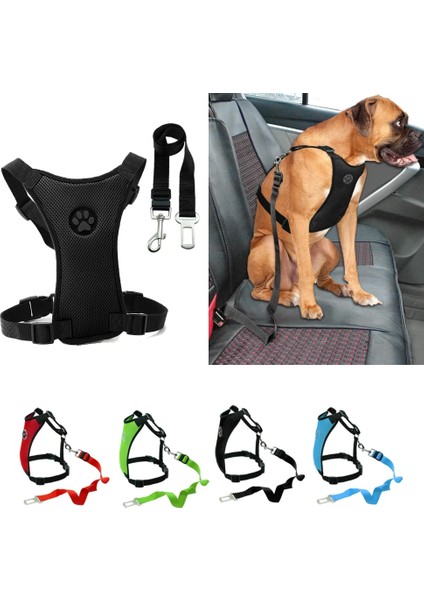 Kırmızı Stil M Beden Araba Koltuğu Köpek Koşum ve Tasma Koltuk Güvenlik Araç Köpek Küçük Orta Büyük Pet Fransız Bulldog Labrador Için Kemer Açar (Yurt Dışından) fiyatları