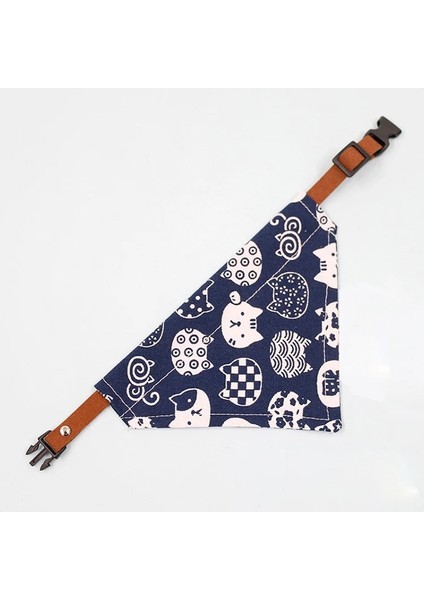 Desen C Stili Xs Beden Ayarlanabilir Köpek Önlükleri Küçük Orta Köpek Tasmaları Üçgen Köpek Bandanalar Sevimli Kediler Kolye Eşarp Evcil Hayvanlar Yavru Papyon Tımar (Yurt Dışından)