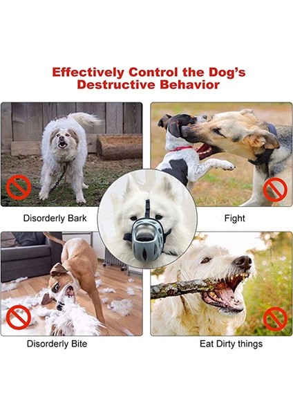 Siyah Stil No.3 Boyutu Köpek Namlu Nefes Alabilir Sepet Küçük Orta Büyük Köpekler Için Ağızlıklar Köpek Maskesi Anti Isırma Barking Çiğneme Pet Eğitim Ürünleri (Yurt Dışından) modelleri