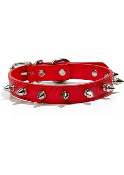 Sarı Set Stili Xl Beden Arp Çivili Çivili Deri Köpek Tasmaları Küçük Orta Büyük Köpekler Için Pu Pet Yaka Perçinler Isırma Karşıtı Evcil Hayvan Ürünleri Boyun Askısı (Yurt Dışından)