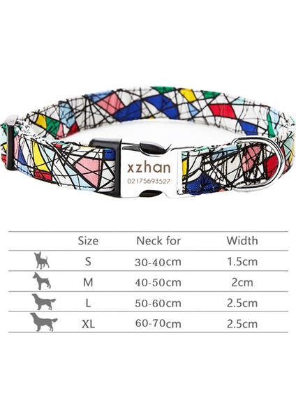 Renk 1 Tarzı S Beden Köpek Tasması Kediler Köpek Şeyleri Malzemeleri Oyulmuş Kimlik Etiketi Isim Plakası Adı Küçük Büyük Köpekler Için Özel Evcil Hayvan Ürünleri Tasmaları (Yurt Dışından)