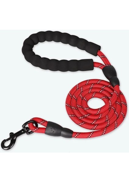 Gül 200CM Tarzı L Beden Pet Tasma Yansıtıcı Güçlü Köpek Tasma Uzun Rahat Yastıklı Saplı Ağır Hizmet Dayanıklı Naylon Halat Tasmalar (Yurt Dışından) modelleri