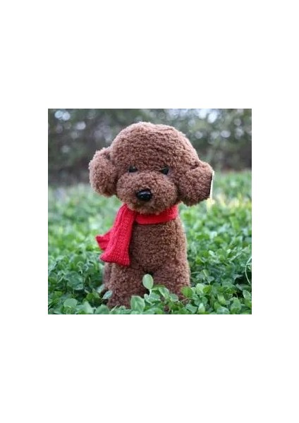 Çikolata Tarzı 30CM Güzel Köpek Mankenler Pet Oyuncak Oyuncak Köpek Peluş Oyuncak Hediye Bebek Ev Furg Giydirme (Yurt Dışından)