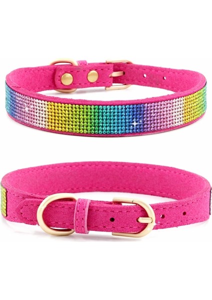 A1 Stili Xxs 25X1 5cm Küçük Orta Köpekler Catuahua Pug Yorkshire Için Bling Rhinestone Köpek Kedi Yaka Ayarlanabilir Deri Ilmek Yavru Kedi Yaka (Yurt Dışından) indirimleri