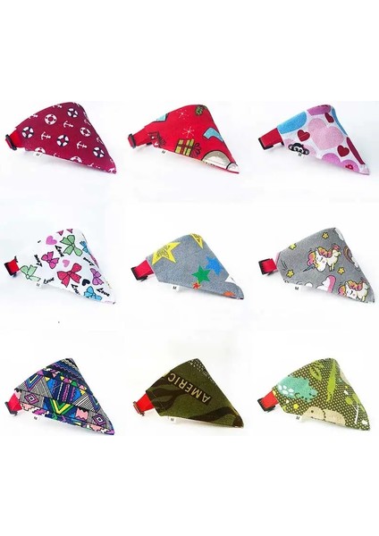 E Stili S Beden Kedi Eşarp Üçgen Eşarp Pet Bandana Aksesuarları Sıcak Ürün Köpek Yaka Bandana Sevimli Bandanalar Pamuk Önlükler Yaka Gato E (Yurt Dışından) fiyatları
