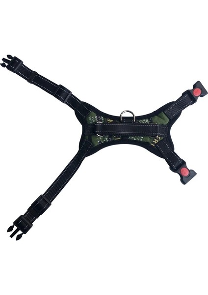 No.10 Tarzı L Beden Dayanıklı Naylon Köpek Koşum Yansıtıcı Ayarlanabilir Büyük Köpek Koşum Pet Köpek Küçük Orta Büyük Köpekler Için Yürüyüş Koşum Yelek Yaka (Yurt Dışından) modelleri