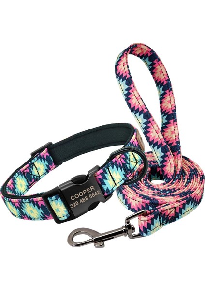 Pembe Tasma Stili M Beden Özel Köpek Tasması Kişiselleştirilmiş Naylon Pet Köpek Kımlık Etiketi Tasmaları Küçük Orta Büyük Köpekler Için Oyulmuş Baskılı Köpek Yaka Tasma (Yurt Dışından) modelleri